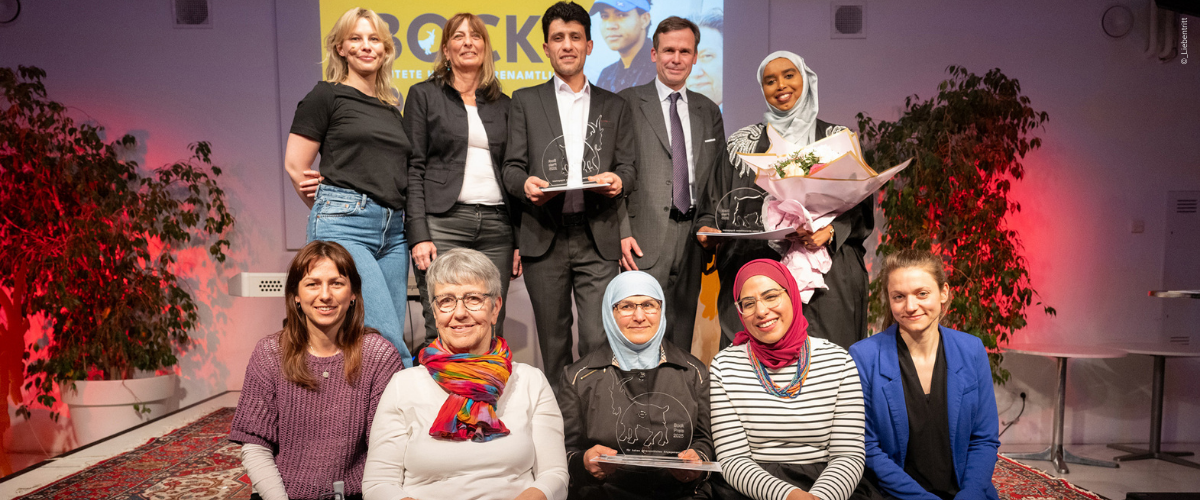 Die Gewinner*innen, Jury und Nominierende des Bock Preis  2025