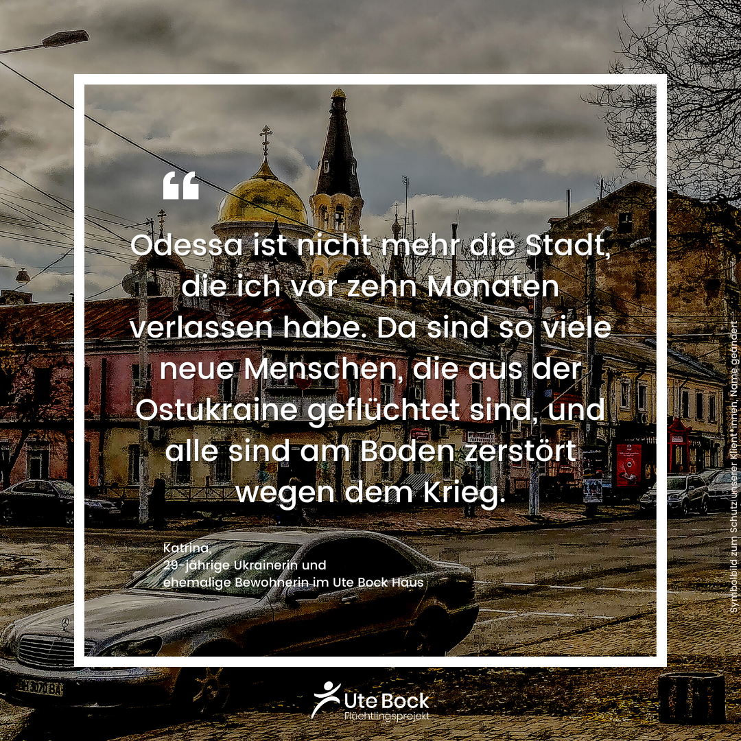 Zitat von Katrina, Bild aus Odessa