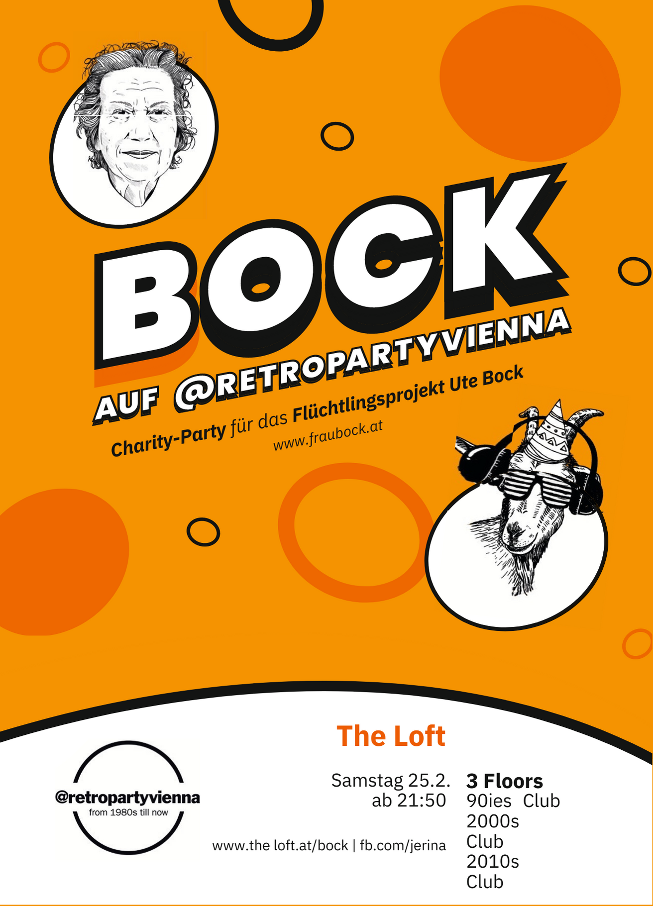 Bock auf retropartyvienna im The Loft