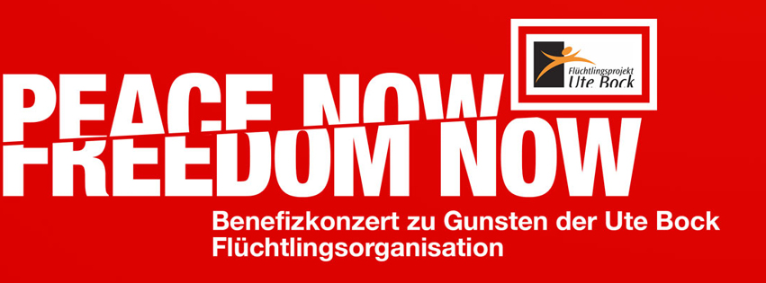 Ute Bock Benefizkonzert im Cafè 7Stern Plakat für das Ute Bock Benefizkonzert
