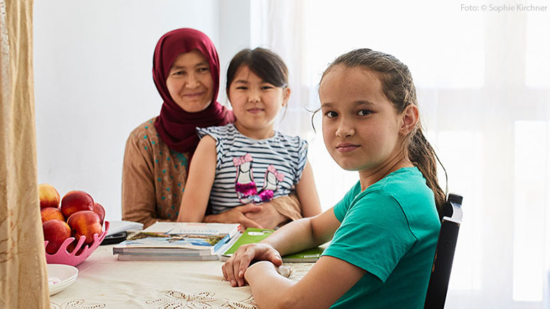 Geld Spenden für geflüchtete Familien