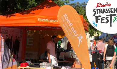 Ute-Bock-Stand am Südwind Straßenfest