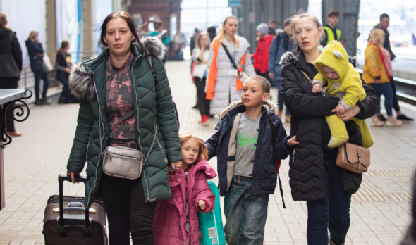 Flüchtende aus der Ukraine