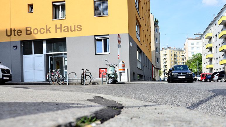 Ute Bock Haus Pressefoto