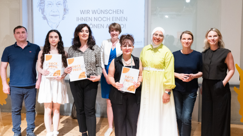 Gruppenfoto bei Verleihung des Bock Preises