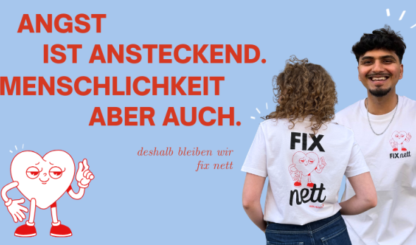 Neues Shirt im Charity Bock Shop