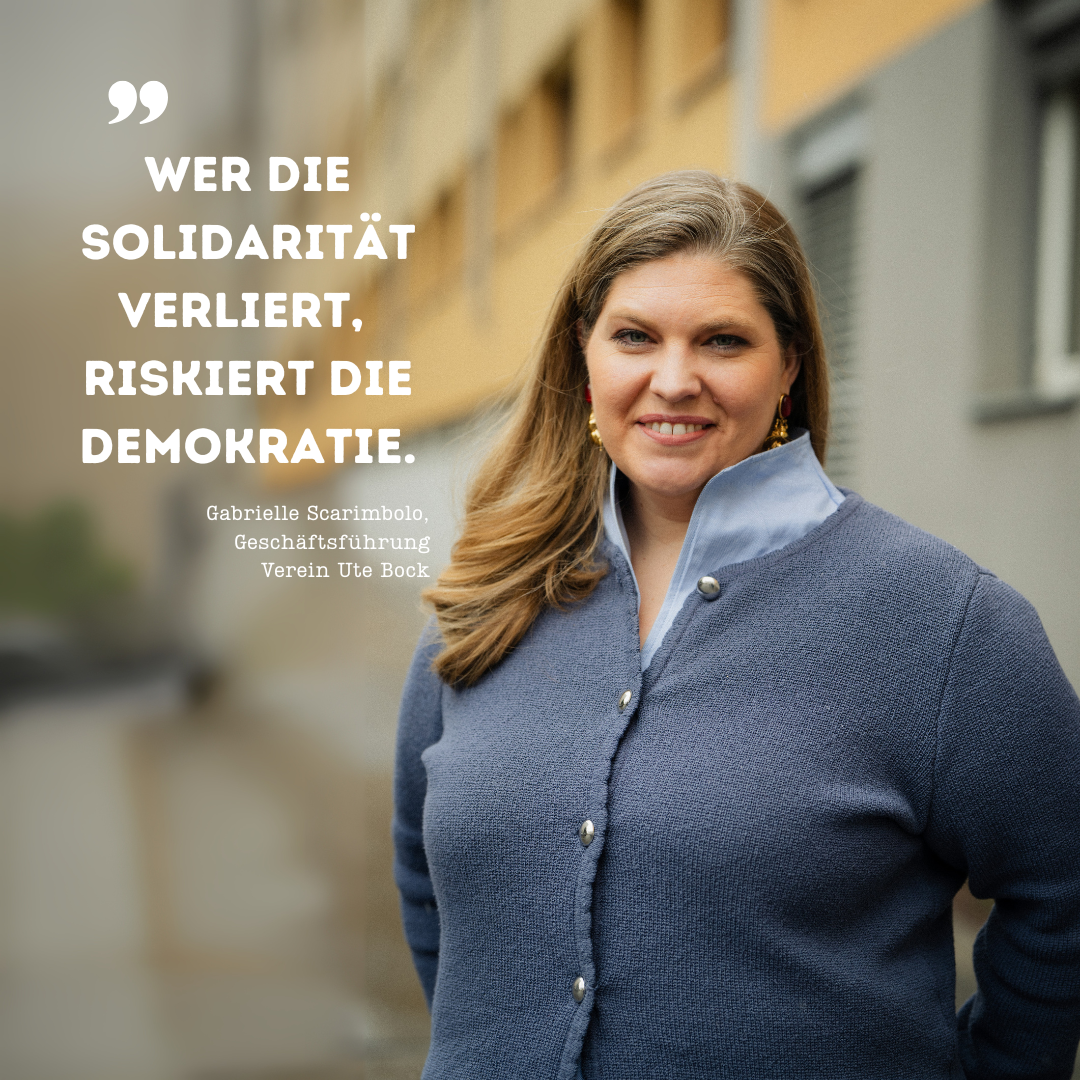 GabrielleScarimbolo_GeschäftsführerinVereinUteBock_ZitatSolidaritätDemokratie_(c)Liebentritt
