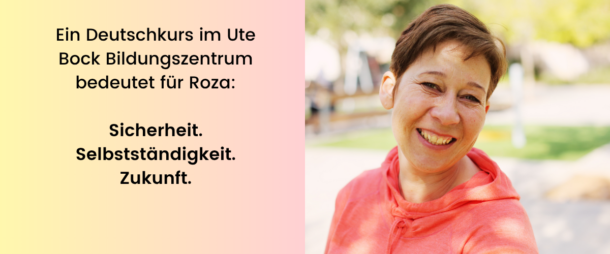 Klientin im Ute Bock Bildungszentrum